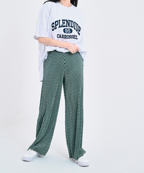 me+em select(ミームセレクト)の「SPLENDIDEロゴビッグTシャツ(Tシャツ/カットソー・レディース・ネイビー/オートミール/アイボリー・FREE)」の9枚目の写真