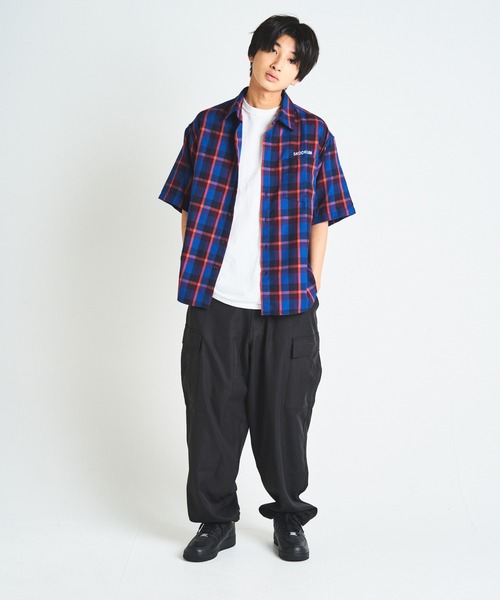 SKOOKUM（スクーカム）の「SKOOKUMチェックシャツ（シャツ/ブラウス・メンズ・ブルー・M/L）」の11枚目の写真