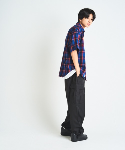 SKOOKUM（スクーカム）の「SKOOKUMチェックシャツ（シャツ/ブラウス・メンズ・ブルー・M/L）」の13枚目の写真