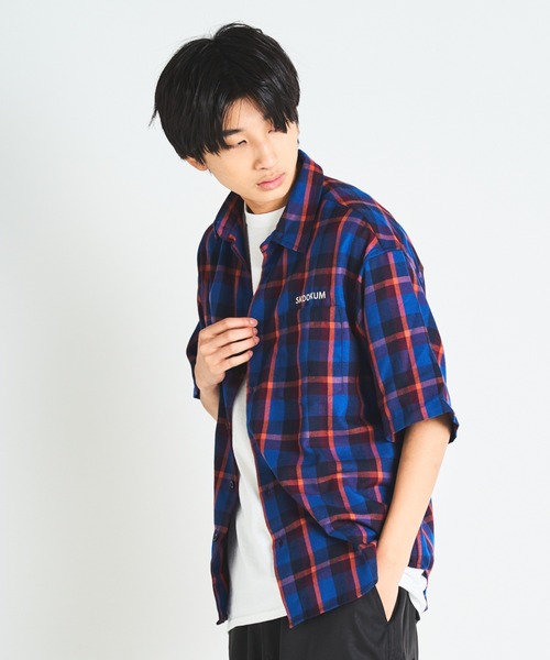 SKOOKUM（スクーカム）の「SKOOKUMチェックシャツ（シャツ/ブラウス・メンズ・ブルー・M/L）」の18枚目の写真