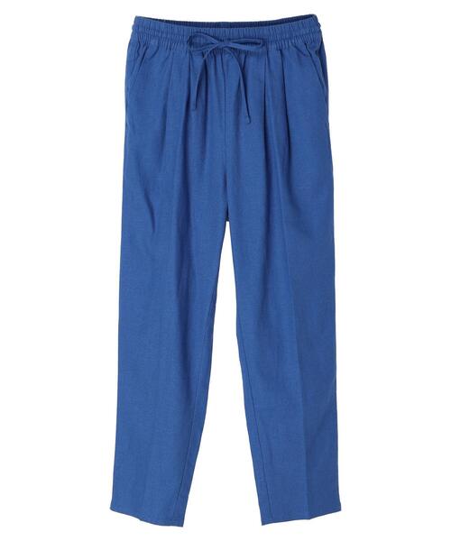 Green Parks(グリーンパークス)の「リネンゆるテーパードパンツ(その他パンツ・レディース・ブラウン/ブルー/ブラック・FREE)」の21枚目の写真