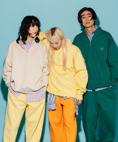 CITEN（シテン）の「＜CITEN＞ハーフジップ ビッグ スウェット