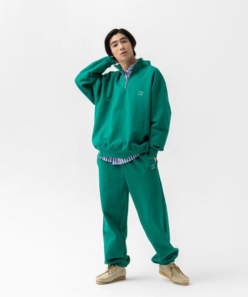 CITEN（シテン）の「＜CITEN＞ハーフジップ ビッグ スウェット
