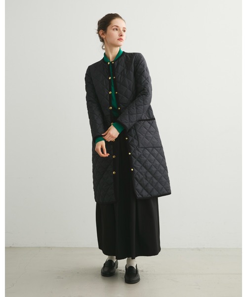 Traditional Weatherwear(トラディショナルウェザーウェア)の「ARKLEY LONG(その他アウター・レディース・ネイビー/カーキ/アイボリー/ブラック×ブラック/ベージュ系その他・36/34/32/38)」の5枚目の写真