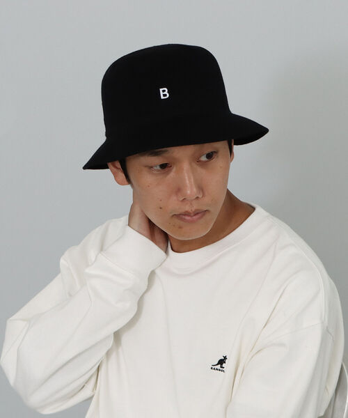 BEAMS HEART（ビームスハート）の「BEAMS HEART / ポリエステル サーモ メトロハット（ハット・メンズ・ブラック/ベージュ・ONE SIZE）」の20枚目の写真