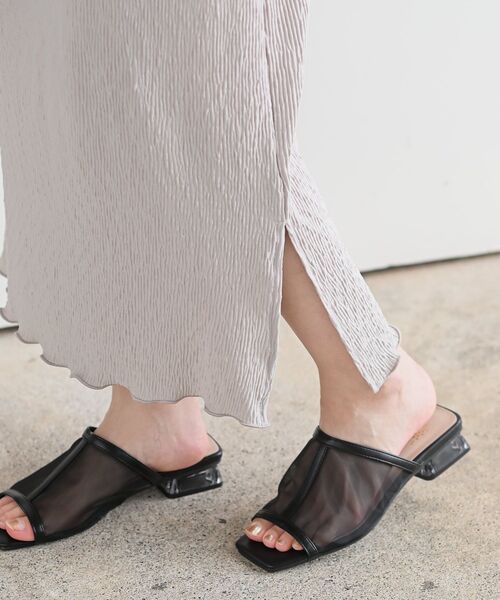 rps（アールピーエス）の「プリーツキャミワンピース（ワンピース・レディース・ブラック/モカ/ライトベージュ/グレイッシュブルー/ブラック系その他2・フリー）」の9枚目の写真