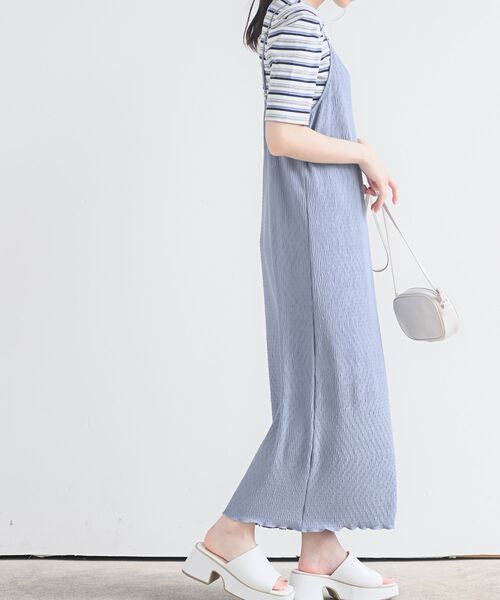 rps（アールピーエス）の「プリーツキャミワンピース（ワンピース・レディース・ブラック/モカ/ライトベージュ/グレイッシュブルー/ブラック系その他2・フリー）」の13枚目の写真