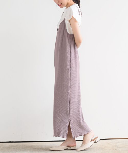 rps（アールピーエス）の「プリーツキャミワンピース（ワンピース・レディース・ブラック/モカ/ライトベージュ/グレイッシュブルー/ブラック系その他2・フリー）」の21枚目の写真