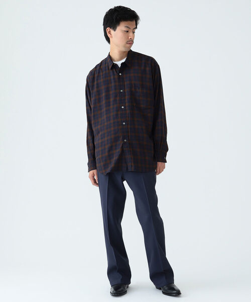 BEAMS（ビームス）の「BEAMS / テトロンレーヨン イージー ミニレギュラーシャツ（シャツ/ブラウス・メンズ・アッシュ/ネイビー/グレー・XL/S/L/M）」の13枚目の写真