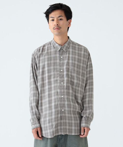 BEAMS（ビームス）の「BEAMS / テトロンレーヨン イージー ミニレギュラーシャツ（シャツ/ブラウス・メンズ・アッシュ/ネイビー/グレー・XL/S/L/M）」の17枚目の写真