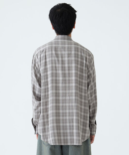 BEAMS（ビームス）の「BEAMS / テトロンレーヨン イージー ミニレギュラーシャツ（シャツ/ブラウス・メンズ・アッシュ/ネイビー/グレー・XL/S/L/M）」の22枚目の写真