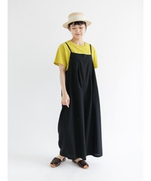 Samansa Mos2 | 前後着キャミサロペット(サロペット/オーバーオール)