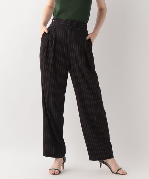 A part by（アパートバイ）の「TRグルカワイドストレートパンツ　344696（その他パンツ・レディース・チャコールグレー/ブラック/グリーン/キャメル・MEDIUM/LARGE）」の8枚目の写真