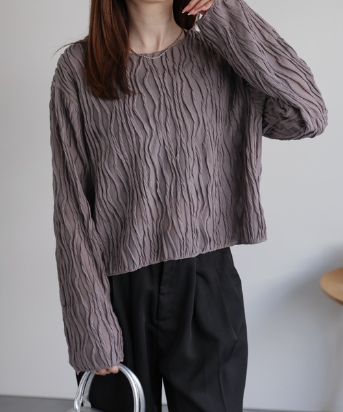 model：162㎝着用サイズ：S