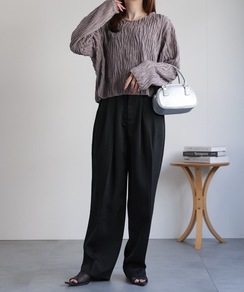 model：162㎝着用サイズ：S
