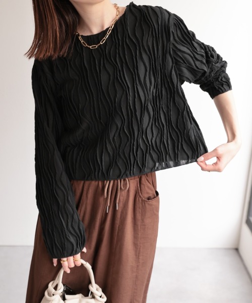 model：162㎝着用サイズ：S