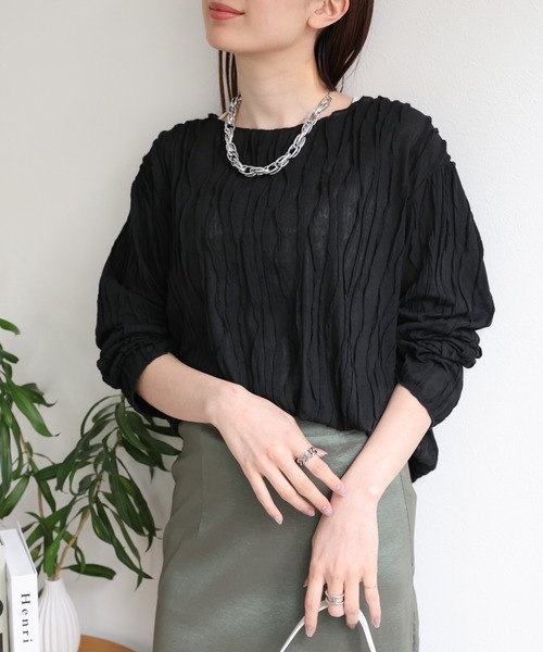 model：162cm着用サイズ：F