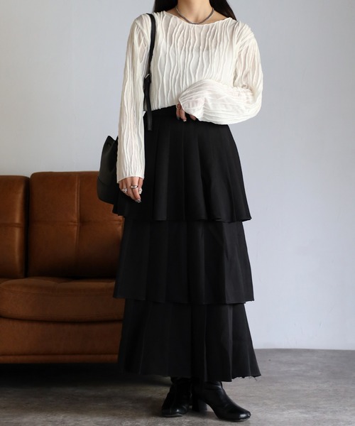 model:156cm着用サイズ：F