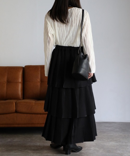 model:156cm着用サイズ：F