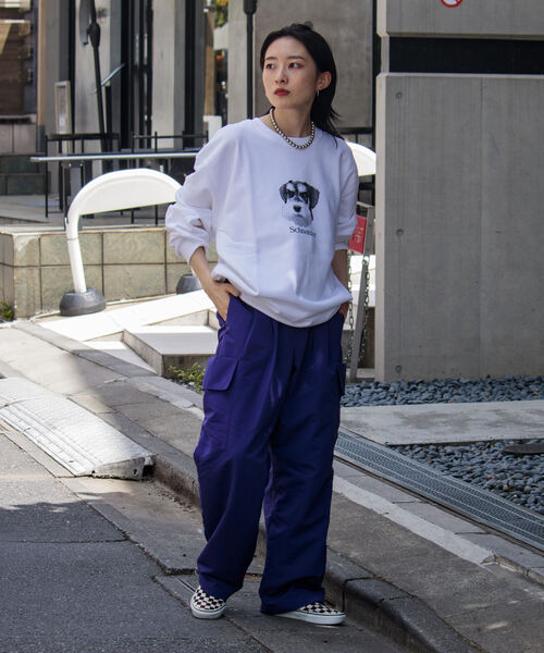 GLOSTER(グロスター)の「《WEB限定》【GLOSTER/グロスター】DOG&CAT 犬猫プリント裏毛スウェット(スウェット・メンズ・グレー系その他/ホワイト系その他2/グレー系その他2/ホワイト系その他/ホワイト系その他4/ホワイト系その他3・S/M/L)」の19枚目の写真