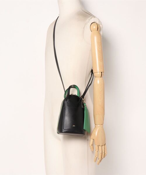 ACCOMMODE(アコモデ)の「アーチリングミニショルダーバッグ(ショルダーバッグ・レディース・ブラック/ブラウン/アイボリー・FREE)」の18枚目の写真