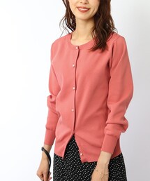 DRESKIP | 【洗える】パ－ル調ボタンスポンディッシュカーディガン(カーディガン/ボレロ)