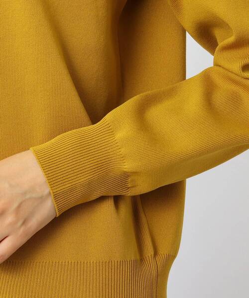 DRESKIP（ドレスキップ）の「◆【洗える】パ－ル調ボタンスポンディッシュカーディガン（カーディガン/ボレロ・レディース・ブラック/ベージュ/マスタード/ピンク系・02/03/04）」の20枚目の写真