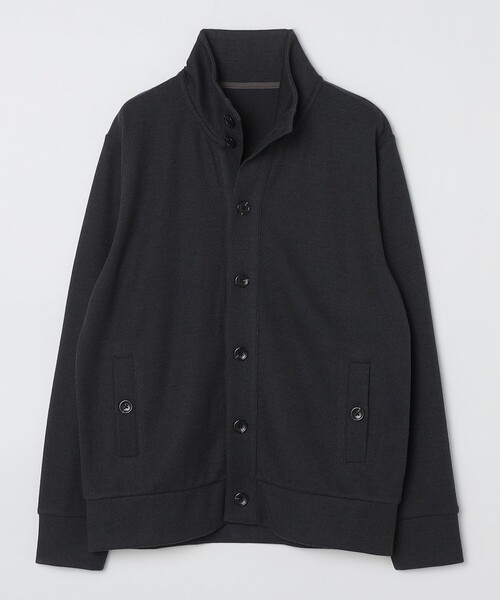 SHIPS（シップス）の「SHIPS:〈手洗い可能〉TEXBRID(R) ミラノリブ スタンドカラー カーディガン（カーディガン/ボレロ・メンズ・ネイビー/ダークオリーブ/ダークグレー・SMALL/MEDIUM/LARGE/X-LARGE）」の20枚目の写真