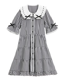 選べる丈ティアードワンピース