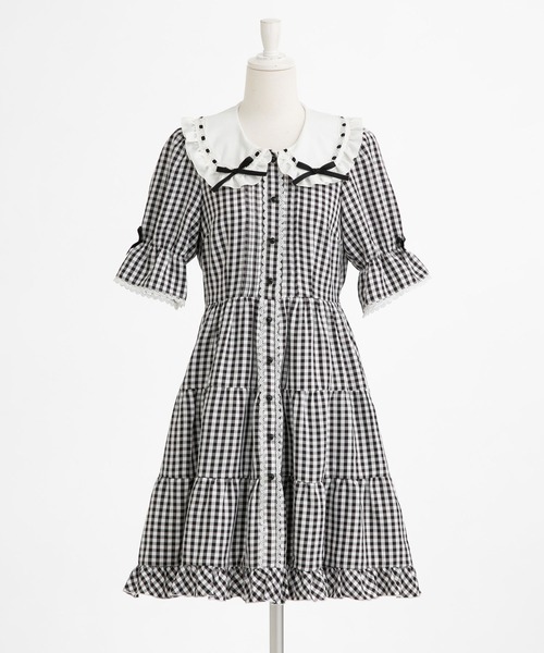 DearMyLove（ディアマイラブ）の「選べる丈ティアードワンピース（ワンピース・レディース・ベビーピンク/レッド/ブラック/ピンク系その他/レッド系その他/ブラック系その他・MEDIUM/LARGE/X-LARGE/XX-LARGE）」の21枚目の写真