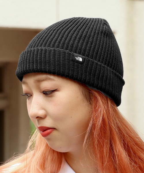 THE NORTH FACE(ザノースフェイス)の「THE NORTH FACE/ザ・ノースフェイス FISHERMAN BEANIE ビーニー(ニットキャップ/ビーニー・メンズ・ブラック・ONE SIZE)」の7枚目の写真