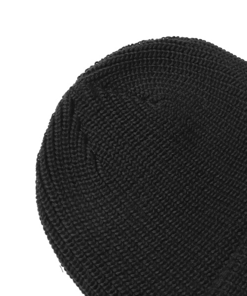 THE NORTH FACE(ザノースフェイス)の「THE NORTH FACE/ザ・ノースフェイス FISHERMAN BEANIE ビーニー(ニットキャップ/ビーニー・メンズ・ブラック・ONE SIZE)」の2枚目の写真