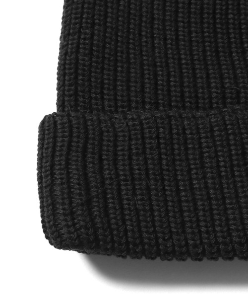 THE NORTH FACE(ザノースフェイス)の「THE NORTH FACE/ザ・ノースフェイス FISHERMAN BEANIE ビーニー(ニットキャップ/ビーニー・メンズ・ブラック・ONE SIZE)」の3枚目の写真