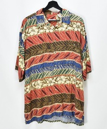 pierre cardin | 【ヴィンテージ古着】Pierre Cardin / ピエール・カルダン 総柄 ハワイアンシャツ(シャツ/ブラウス)