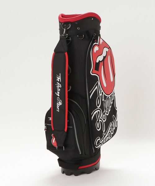 RAWLIFE（ロウライフ）の「BACK SPIN!GOLF/バックスピンゴルフ/【The Rolling Stones】Red Lick Stand Golf Bag（ゴルフグッズ）」 WEAR