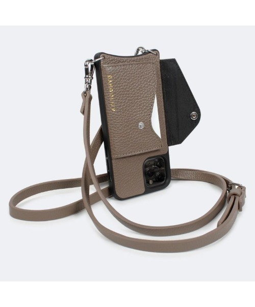 BANDOLIER(バンドリヤー)の「【BANDOLIER】DONNA SIDE SLOT DARK TAUPE/iPhone 12 /12Pro / iPhone 13 / iPhone 13 Pro 対応ケース(スマホケース/カバー・レディース・ベージュ系その他7/ベージュ系8・FREE)」の11枚目の写真