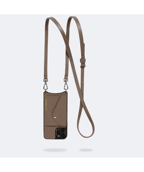 BANDOLIER(バンドリヤー)の「【BANDOLIER】DONNA SIDE SLOT DARK TAUPE/iPhone 12 /12Pro / iPhone 13 / iPhone 13 Pro 対応ケース(スマホケース/カバー・レディース・ベージュ系その他7/ベージュ系8・FREE)」の14枚目の写真
