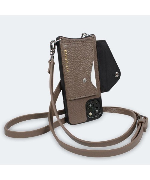 BANDOLIER(バンドリヤー)の「【BANDOLIER】DONNA SIDE SLOT DARK TAUPE/iPhone 12 /12Pro / iPhone 13 / iPhone 13 Pro 対応ケース(スマホケース/カバー・レディース・ベージュ系その他7/ベージュ系8・FREE)」の9枚目の写真