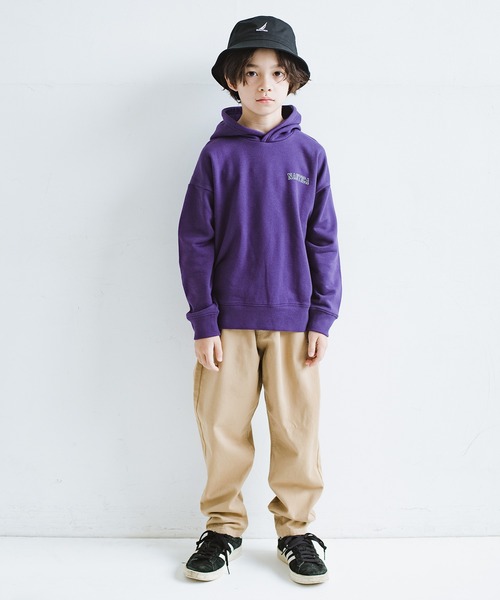 NAUTICA（ノーティカ）の「【NAUTICA/ノーティカ】BACKフロッキーロゴスウェットパーカー（パーカー・キッズ・ブルー/ブラック/パープル/杢グレー・130/140/120/150）」の10枚目の写真