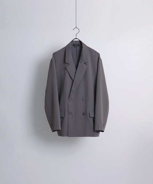 KONNO コンノ25SS ダブルブレストテーラードジャケット KONNO コンノ25SS ダブルブレストテーラードジャケット