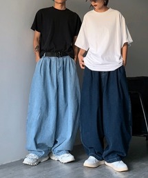 Mimma/Mimaa | 【Mimma/Mimaa】ルーズシルエットバルーンデニムパンツ(デニムパンツ)