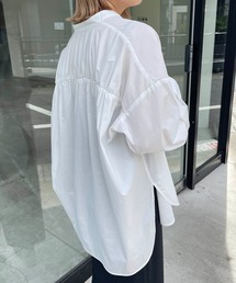 CAPRICIEUX LE'MAGE | ヨークギャザーシャツ(シャツ/ブラウス)