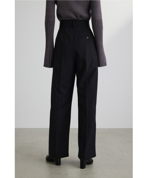 STYLEMIXER(スタイルミキサー)の「ベーシックツータックパンツ_LONG(スラックス・レディース・グレー/イエロー系その他/ブラック/アイボリー・MEDIUM/SMALL)」の9枚目の写真