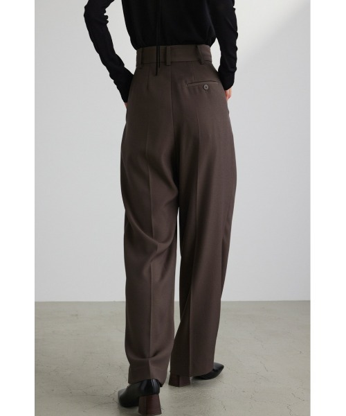 STYLEMIXER(スタイルミキサー)の「ベーシックツータックパンツ_LONG(スラックス・レディース・グレー/イエロー系その他/ブラック/アイボリー・MEDIUM/SMALL)」の17枚目の写真