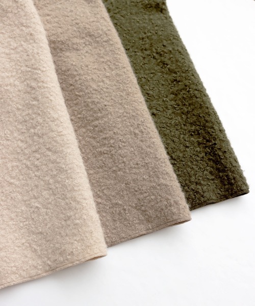 andme（アンドミー）の「2wayリバーシブルノーカラーコート（ノーカラーコート・レディース・グレイッシュベージュ/モカ/カーキ・S/M）」の14枚目の写真