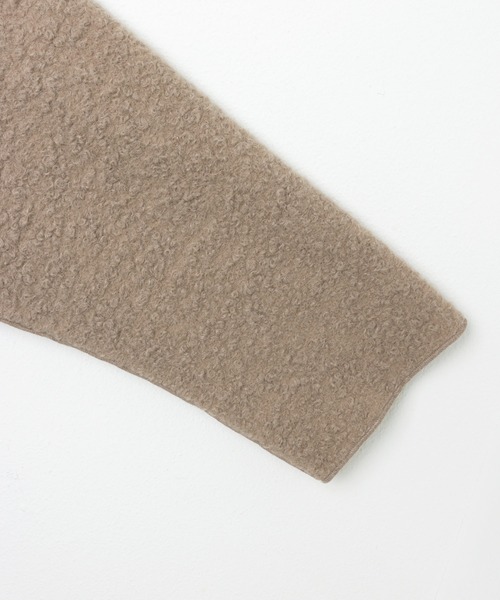 andme（アンドミー）の「2wayリバーシブルノーカラーコート（ノーカラーコート・レディース・グレイッシュベージュ/モカ/カーキ・S/M）」の20枚目の写真