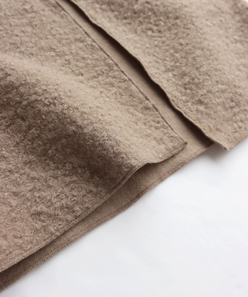 andme（アンドミー）の「2wayリバーシブルノーカラーコート（ノーカラーコート・レディース・グレイッシュベージュ/モカ/カーキ・S/M）」の16枚目の写真