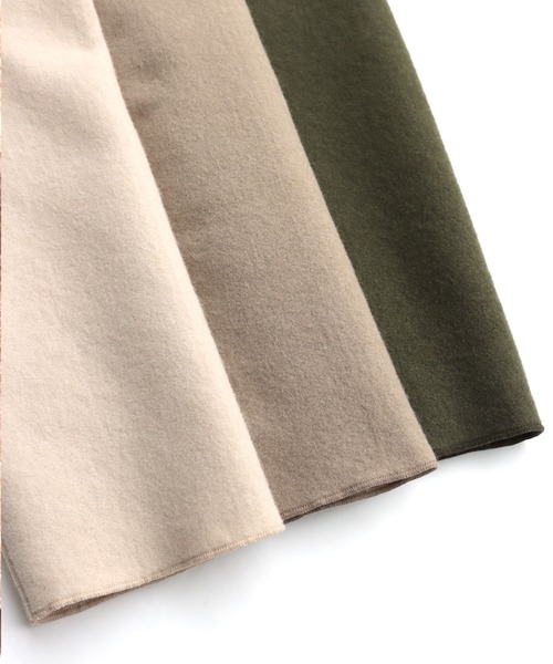 andme（アンドミー）の「2wayリバーシブルノーカラーコート（ノーカラーコート・レディース・グレイッシュベージュ/モカ/カーキ・S/M）」の15枚目の写真