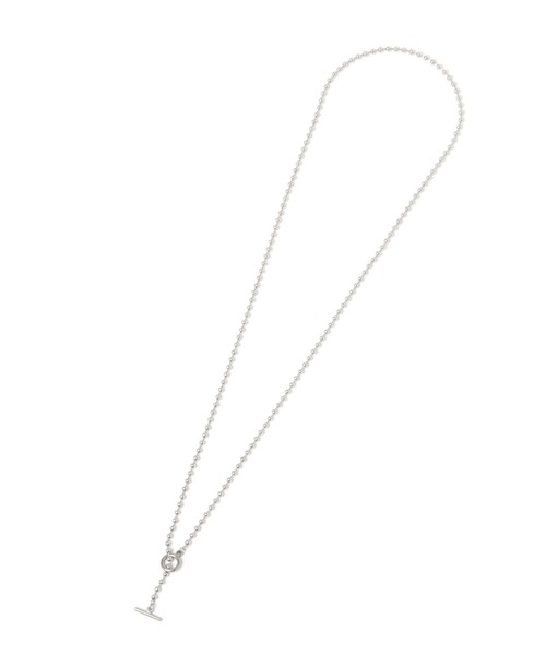 GLOBAL WORK（グローバルワーク）の「UNISEXステンレスボールネックレス/169306（ネックレス・レディース・シルバー/ゴールド・FREE）」の3枚目の写真