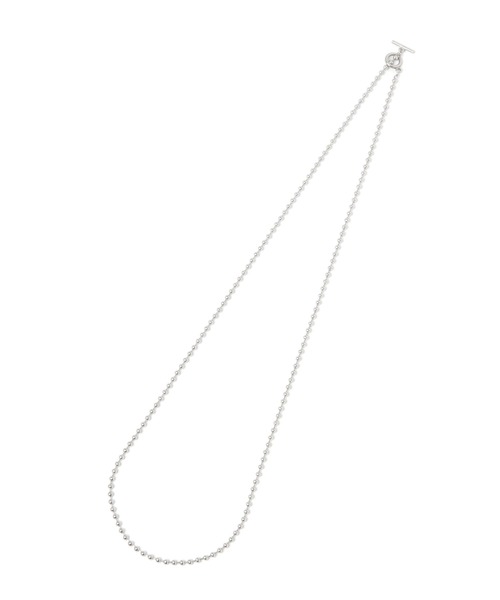 GLOBAL WORK（グローバルワーク）の「UNISEXステンレスボールネックレス/169306（ネックレス・レディース・シルバー/ゴールド・FREE）」の4枚目の写真